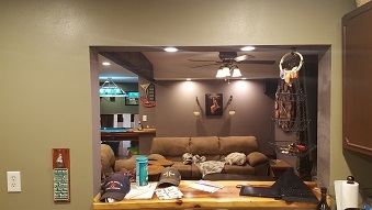 If
                only we could see the tv!