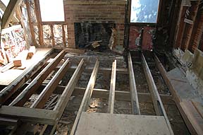 Ready for
                new sub floor!