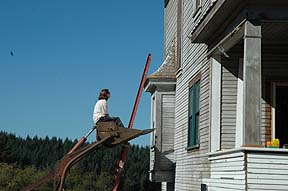 How'm I gonna get
                up there?