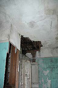 Bedroom 3 close up damage
