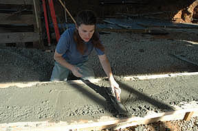 Like frosting a
                cake