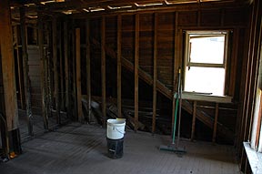 Window needing
                repair