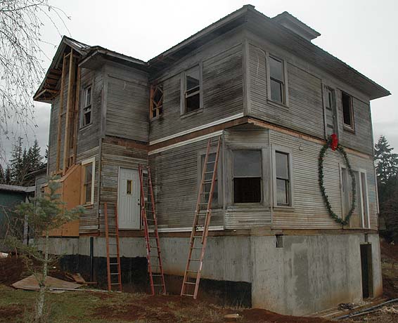 Getting ready to
                be decked!