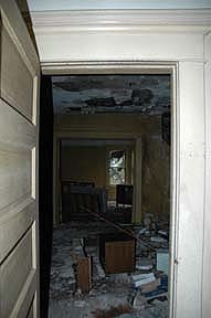 View from den into living room